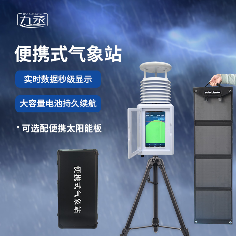 十要素屏幕款便攜式氣象站——便攜設(shè)計，輕松出行