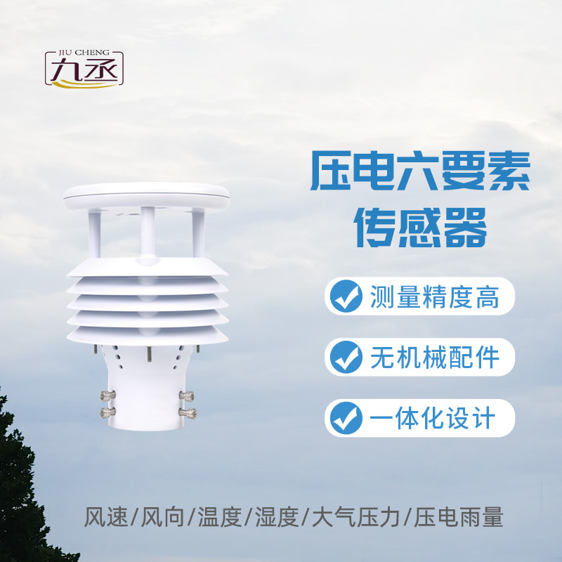 壓電六要素傳感器，監(jiān)測(cè)雨量有一套